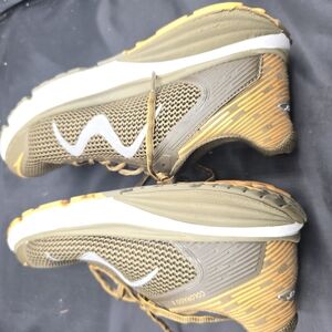 MBT Men's Boots in Olive and‎ Orange